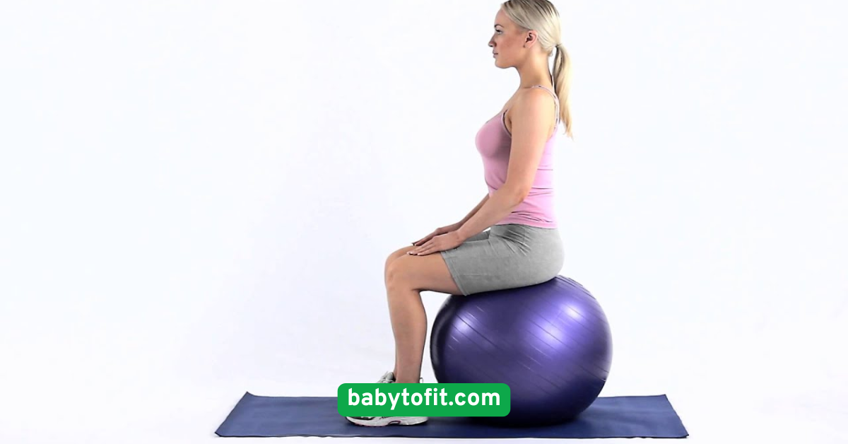 Seated Pelvic Tilts